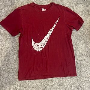 Mens Nike Short Sleeved Graphic Logo Tee
